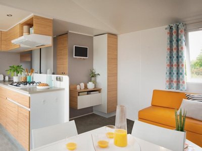 Cliquez pour découvrir toutes les photos de l'HÉBERGEMENT ! mobil-home - Le Chaponnet photo 4