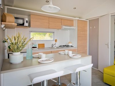 Cliquez pour découvrir toutes les photos de l'HÉBERGEMENT ! mobil-home - Le Chaponnet photo 3