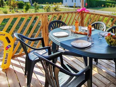 Cliquez pour découvrir toutes les photos de l'HÉBERGEMENT ! mobil-home - La Roseraie photo 16