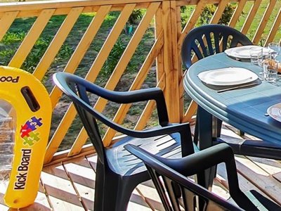 Cliquez pour découvrir toutes les photos de l'HÉBERGEMENT ! mobil-home - La Roseraie photo 2