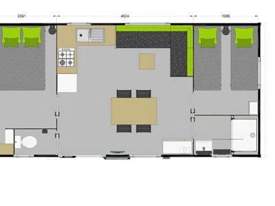 Cliquez pour découvrir toutes les photos de l'HÉBERGEMENT ! mobil-home - La Siesta photo 5