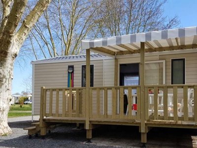 Cliquez pour découvrir toutes les photos de l'HÉBERGEMENT ! mobil-home - Du Moulin De Cantizac photo 7