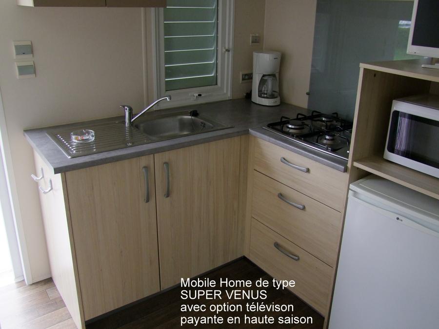 Cliquez pour découvrir toutes les photos de l'HÉBERGEMENT ! mobil-home - La Bastide photo 5