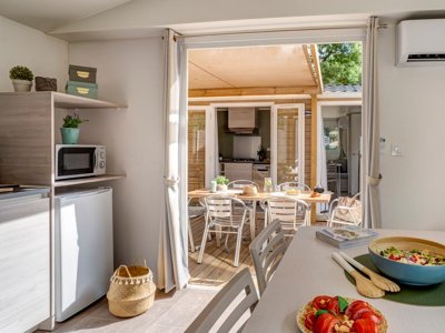 Cliquez pour découvrir toutes les photos de l'HÉBERGEMENT ! mobil-home - Le Bois Fleuri photo 2