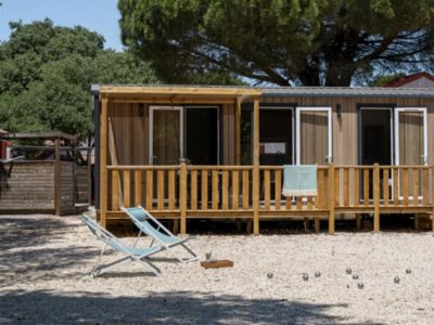 Cliquez pour découvrir toutes les photos de l'HÉBERGEMENT ! mobil-home - Le Bois Fleuri photo 1