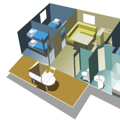 Cliquez pour découvrir toutes les photos de l'HÉBERGEMENT ! mobilhome - Les Bö-Bains photo 2