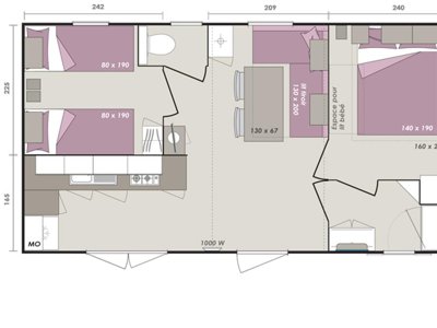 mobil-home - La Sousta photo 4