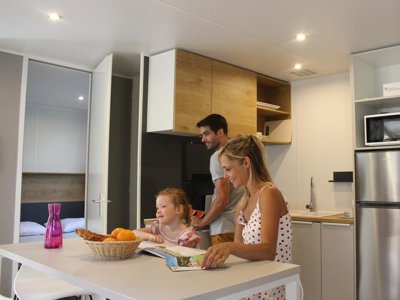 Cliquez pour découvrir toutes les photos de l'HÉBERGEMENT ! mobil-home - Le Mas Des Lavandes photo 2