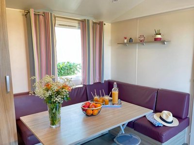Cliquez pour découvrir toutes les photos de l'HÉBERGEMENT ! mobil-home - Flower Le Pressoir photo 2