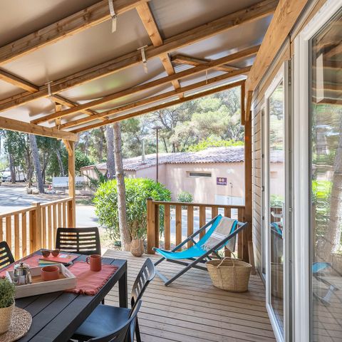 Cliquez pour découvrir toutes les photos de l'HÉBERGEMENT ! mobilhome - Yelloh Village La Plage Du Dramont photo 2