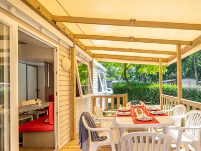 Cliquez pour découvrir toutes les photos de l'HÉBERGEMENT ! mobil-home - Flower Au Bois Des Biches photo 3