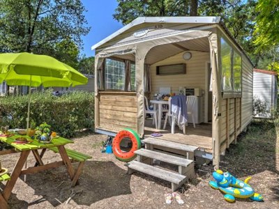 Cliquez pour découvrir toutes les photos de l'HÉBERGEMENT ! bungalow toilé - Flower Au Bois Des Biches photo 2