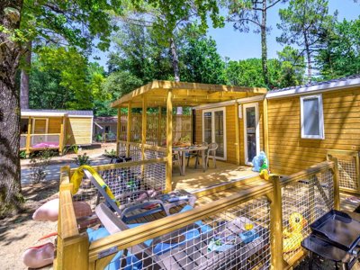Cliquez pour découvrir toutes les photos de l'HÉBERGEMENT ! mobil-home - Flower Au Bois Des Biches photo 2