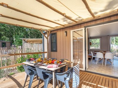 Cliquez pour découvrir toutes les photos de l'HÉBERGEMENT ! mobil-home - Flower Au Bois Des Biches photo 2