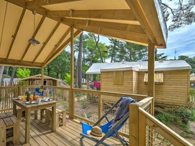 Cliquez pour découvrir toutes les photos de l'HÉBERGEMENT ! lodge - Flower Au Bois Des Biches photo 2