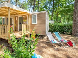 Camping Pas Cher vous présente avec son site Officiel campingpascher.fr, le Camping Flower Au Bois Des Biches classé 4 étoiles, situé sur la commune de Saint Hilaire De Riez dans le département Vendée (Pays De La Loire) en France. Le camping Flower Au Bois Des Biches, vous présente un hébergement de type mobil-home de 26 m² et télévision. Le camping Flower Au Bois Des Biches vous proposeun séjour PAS CHER avec une REMISEdu sam. 27 juin au sam. 04 juillet 2026, en promotion à -62% pour 7 nuits à 239 € au lieu de 630,0 € soit une Économie de 391 €. Cette location propose 121 dates différentes pour réserver votre séjour. Découvrez également les 24 autres gammes d'hébergements du camping. Les Avis clients pour le Camping Flower Au Bois Des Biches sont excellents avec une note moyenne de 8 sur 10. Parc aquatique, Piscine couverte, Piscine extérieure, Animation ados, Animation enfants, Animations familiales, Club enfants, Aire de jeux enfants, Baby-foot, Canoë-kayak, Centre équestre, Court de tennis, Golf, Ping-pong, Pétanque, Salle de fitness, Salle de jeux vidéo, Structure gonflable enfants, Terrain de basketball, Terrain de football, Terrain de volley-ball, Terrain multisports, Bar, Dépôt de pain, Pizzeria, Plats à emporter, Restaurant, Snack/Bar, Supermarché, Épicerie,... En savoir plus : cliquez-ICI.