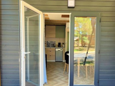 Cliquez pour découvrir toutes les photos de l'HÉBERGEMENT ! mobil-home - La Tamarissière photo 2