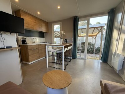 Cliquez pour découvrir toutes les photos de l'HÉBERGEMENT ! mobil-home - Les Jardins D'Agathe **** photo 2