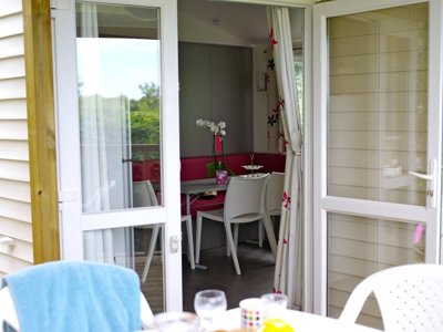 Cliquez pour découvrir toutes les photos de l'HÉBERGEMENT ! mobil-home - Les Jardins D'Agathe **** photo 7