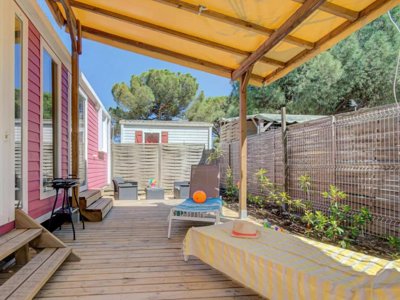 Cliquez pour découvrir toutes les photos de l'HÉBERGEMENT ! mobil-home - Les Jardins D'Agathe **** photo 4