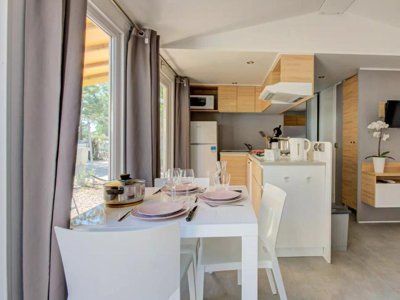 Cliquez pour découvrir toutes les photos de l'HÉBERGEMENT ! mobil-home - Les Jardins D'Agathe **** photo 5
