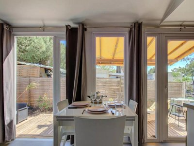 Cliquez pour découvrir toutes les photos de l'HÉBERGEMENT ! mobil-home - Les Jardins D'Agathe **** photo 9