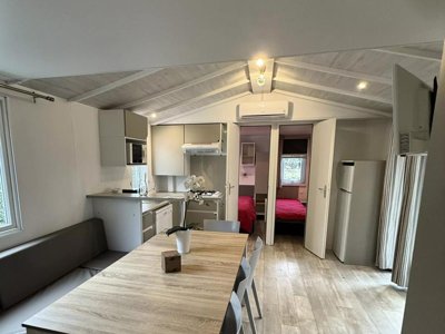Cliquez pour découvrir toutes les photos de l'HÉBERGEMENT ! mobil-home - Les Jardins D'Agathe **** photo 2