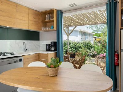 Cliquez pour découvrir toutes les photos de l'HÉBERGEMENT ! mobil-home - Les Jardins D'Agathe **** photo 9