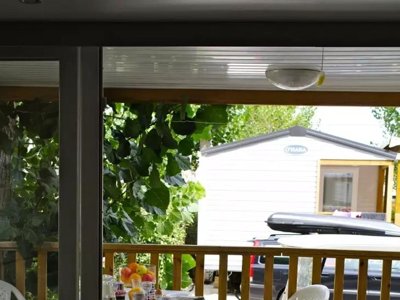 Cliquez pour découvrir toutes les photos de l'HÉBERGEMENT ! mobil-home - Les Jardins D'Agathe **** photo 3