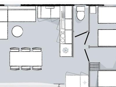mobil-home - La Forêt photo 9
