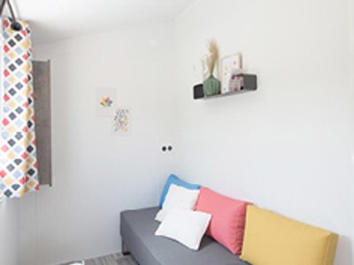Cliquez pour découvrir toutes les photos de l'HÉBERGEMENT ! mobil-home - La Forêt photo 3