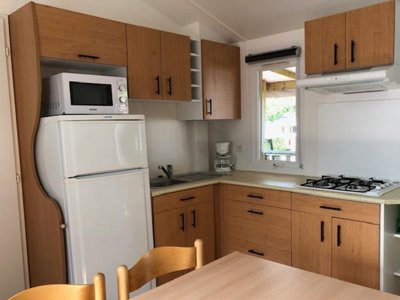 Cliquez pour découvrir toutes les photos de l'HÉBERGEMENT ! mobil-home - La Forêt photo 3