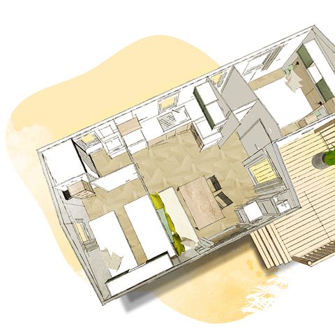 mobil-home - Le Grearn photo 2
