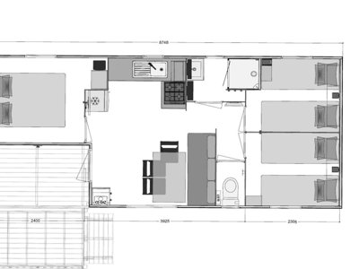 Cliquez pour découvrir toutes les photos de l'HÉBERGEMENT ! mobil-home - De Brouel photo 7