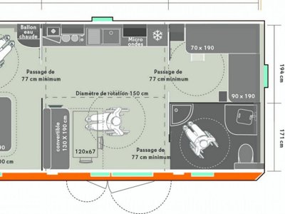 Cliquez pour découvrir toutes les photos de l'HÉBERGEMENT ! mobil-home - Paradis A La Corniche photo 16