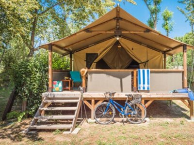 bungalow toilé - La Plage Argelès photo 1
