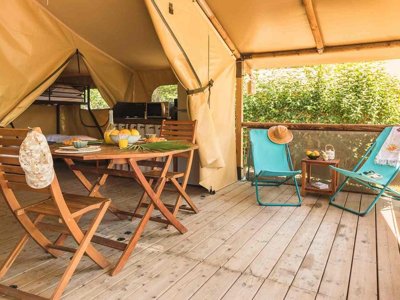 bungalow toilé - La Plage Argelès photo 2