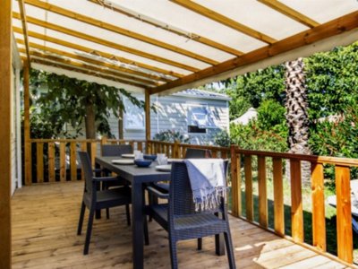 Cliquez pour découvrir toutes les photos de l'HÉBERGEMENT ! mobil-home - Le Pearl - Paradis photo 2