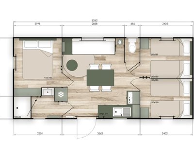 mobil-home - Le Pearl - Paradis photo 5