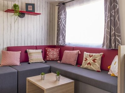 Cliquez pour découvrir toutes les photos de l'HÉBERGEMENT ! mobil-home - Le Pearl - Paradis photo 5