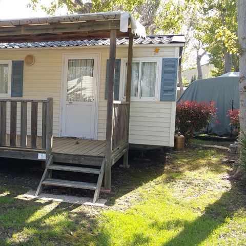 Cliquez pour découvrir toutes les photos de l'HÉBERGEMENT ! mobilhome - Au Flamenco photo 2