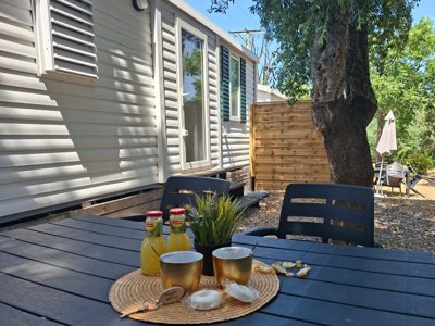 Cliquez pour découvrir toutes les photos de l'HÉBERGEMENT ! mobil-home - Domaine Des Mimosas photo 12