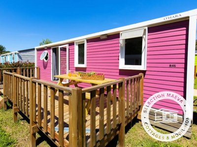 Cliquez pour découvrir toutes les photos de l'HÉBERGEMENT ! mobil-home - Taxo Les Pins photo 4