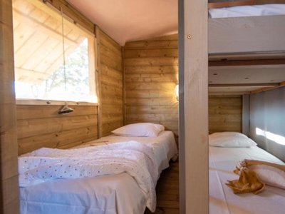tente en toile et bois - Club Le Littoral 5* - MS VACANCES photo 7