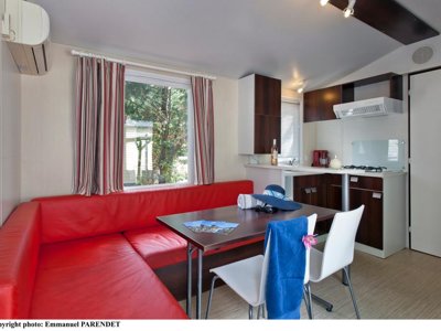 Cliquez pour découvrir toutes les photos de l'HÉBERGEMENT ! mobil-home - Tour Opérateur Sur Camping 5* à Port Grimaud photo 2