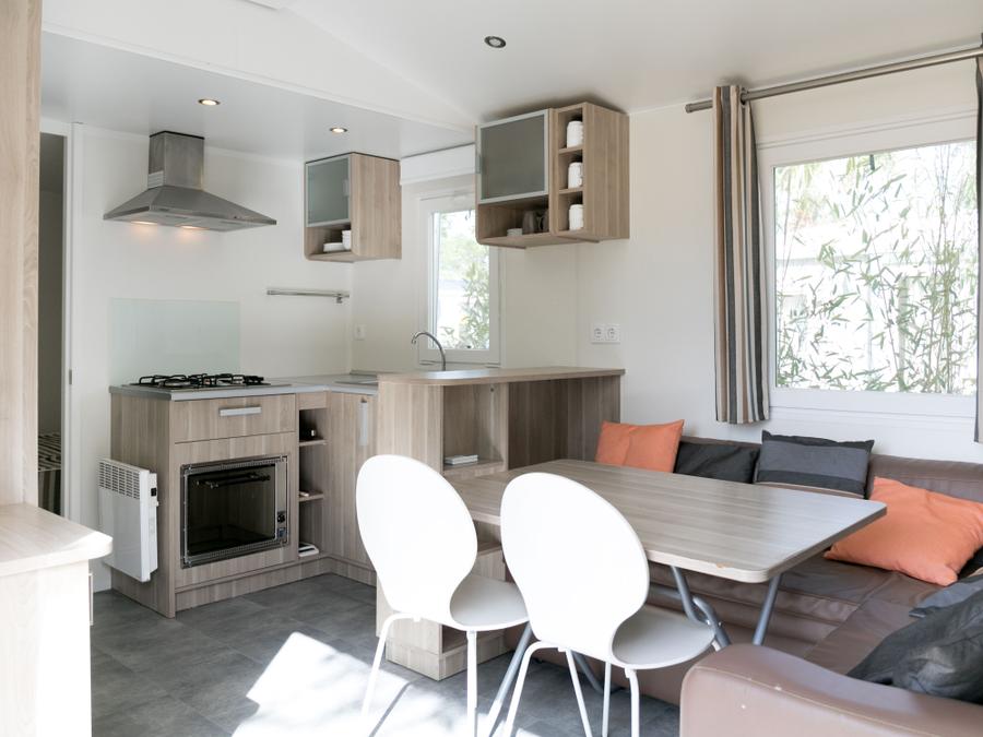 Cliquez pour découvrir toutes les photos de l'HÉBERGEMENT ! mobil-home - Le Bois De Valmarie photo 3