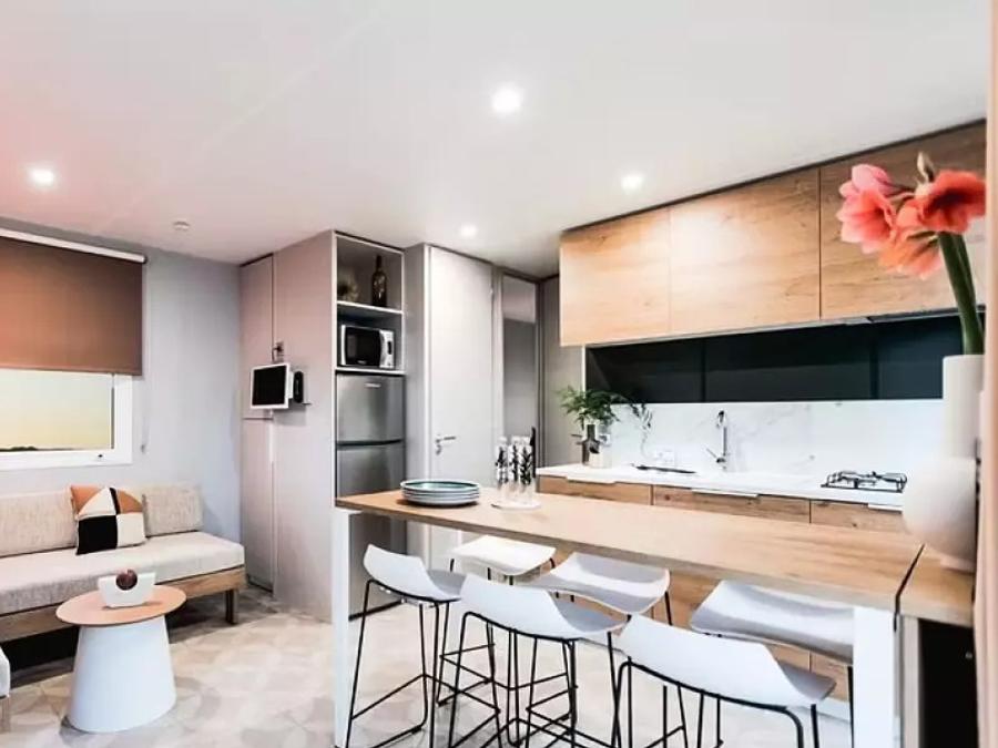 Cliquez pour découvrir toutes les photos de l'HÉBERGEMENT ! mobil-home - établissement Le Bois De Valmarie photo 2