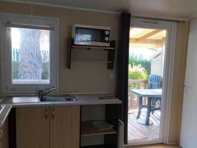 Cliquez pour découvrir toutes les photos de l'HÉBERGEMENT ! mobil-home - Clos De Banes photo 2