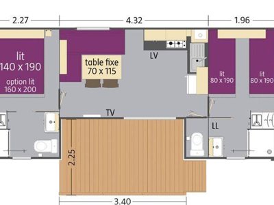 Cliquez pour découvrir toutes les photos de l'HÉBERGEMENT ! mobil-home - L'Arlésienne photo 4