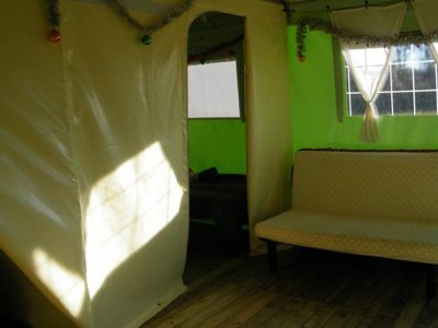 Cliquez pour découvrir toutes les photos de l'HÉBERGEMENT ! bungalow toilé - Les Eychecadous photo 4